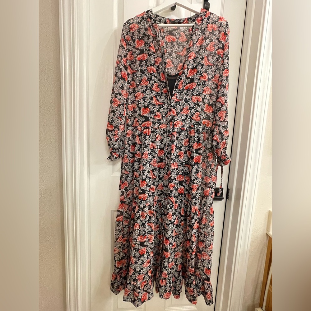 Floral Long Dress